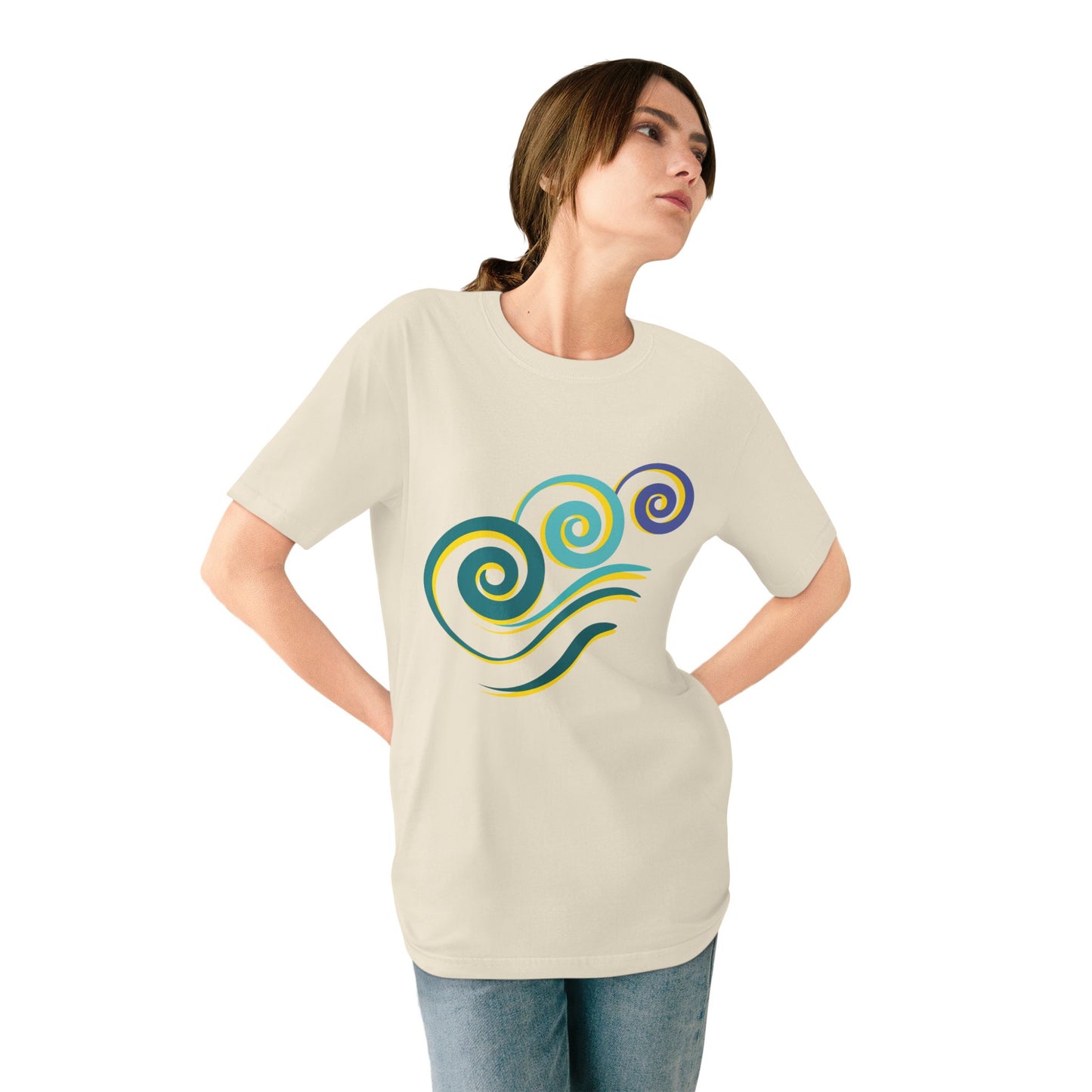 Water Element  - Cancer Scorpio Pisces -  Organic Staple T-shirtOrganic Staple T-shirt