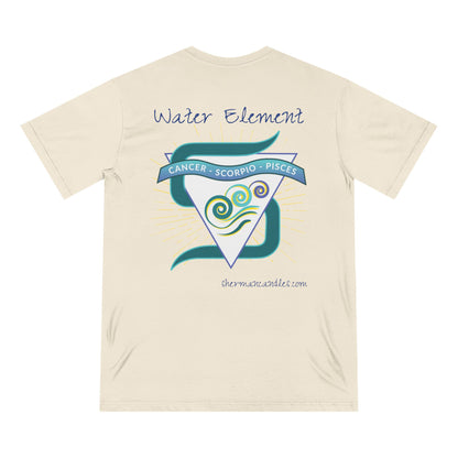 Water Element  - Cancer Scorpio Pisces -  Organic Staple T-shirtOrganic Staple T-shirt