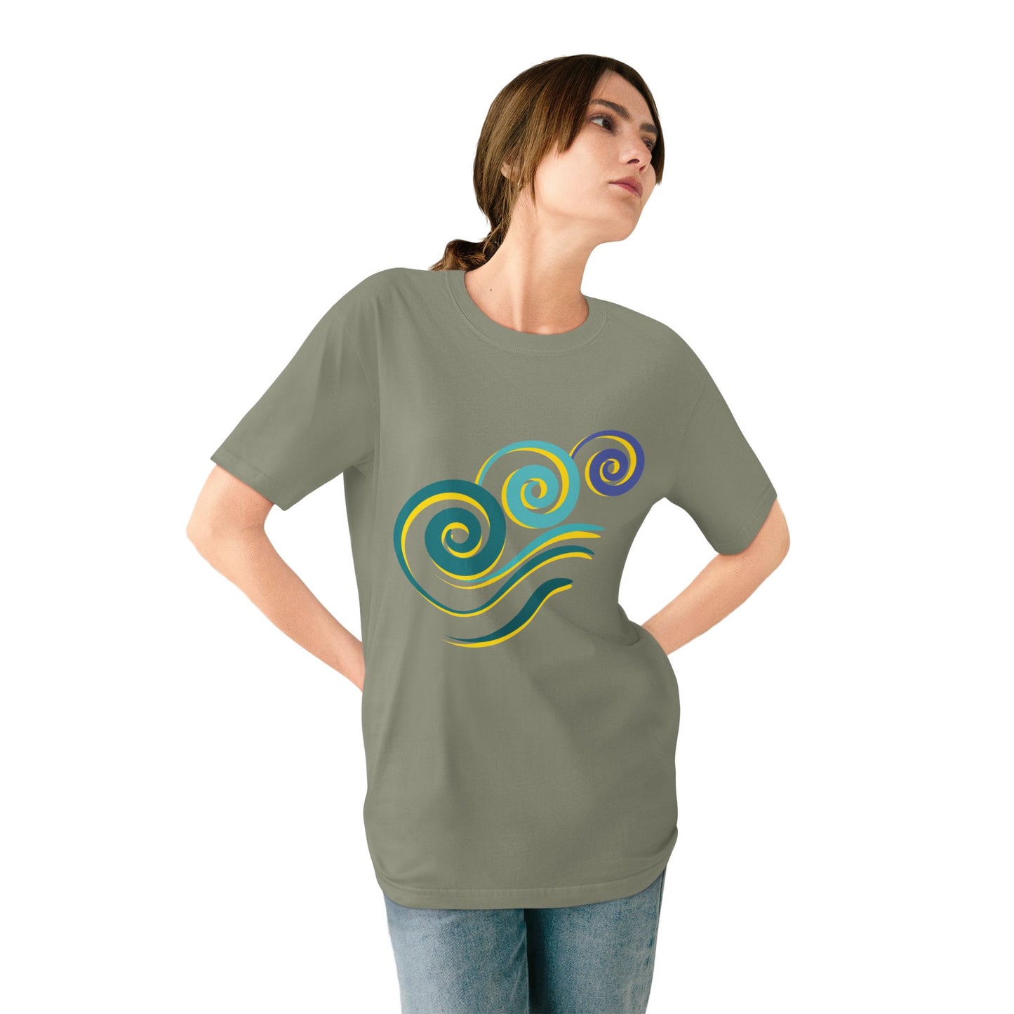 Water Element  - Cancer Scorpio Pisces -  Organic Staple T-shirtOrganic Staple T-shirt