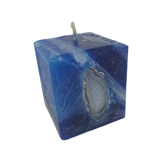 Air Element Crystal Candle Cube (Gemini, Libra, Aquarius)